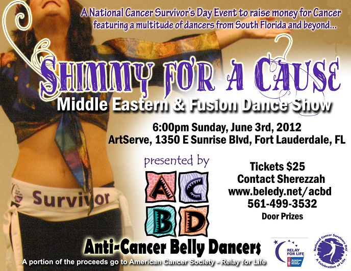 Shimmy for a Cause, a Middle Eastern and Fusion Dance Show