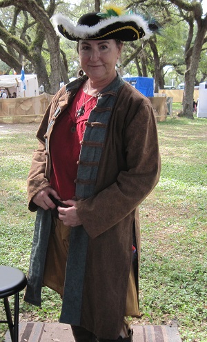 Sherry R cosplay as pirate captain Malcolm Reynolds