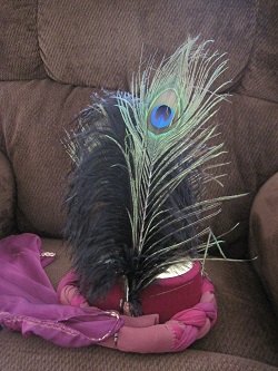 final hat, back detail