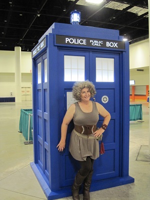 Sherry R cosplay as River Song from 'Day of the Moon'
