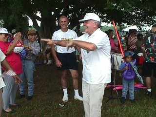 -Dr. Wayne doing the Macarena-